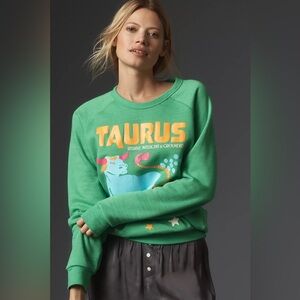 Carolita zodiac Sweatshirt- midnight rider